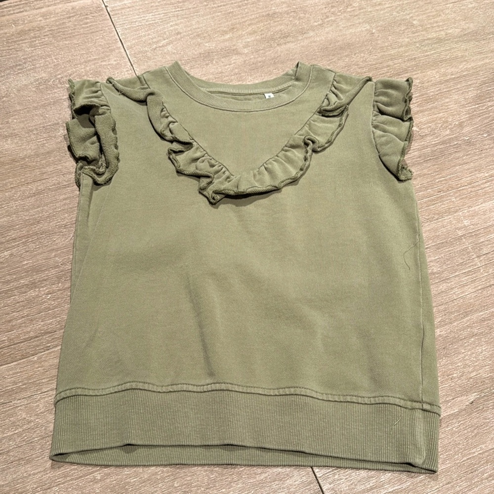 Hudson green top